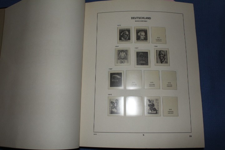 BUND Germany + Berlin DAVO Hingeless binder dustcase BlueLakeStamps Most Useful