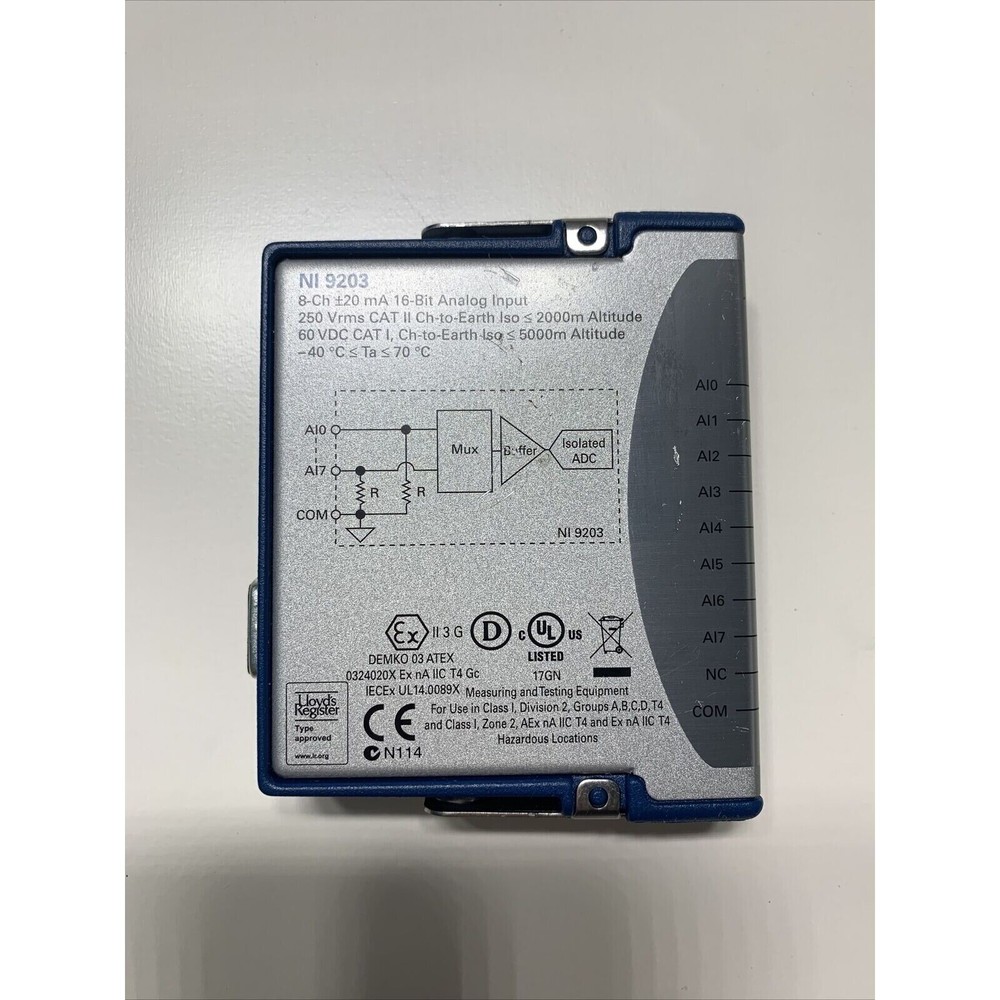National Instruments️ New NI9203 NI-9203 C Series Current Input Module