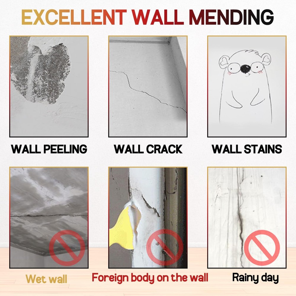 Sugelary Drywall Patch Repair Kit with Scraper, Wall 3.52 Ounce, 1 Pack