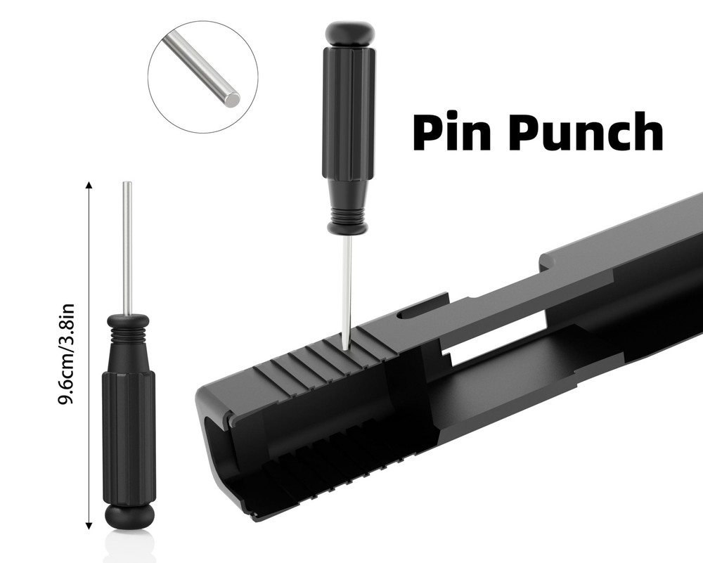Tools Kit for Pistols Front Sight remove Pin Punch Maintenance