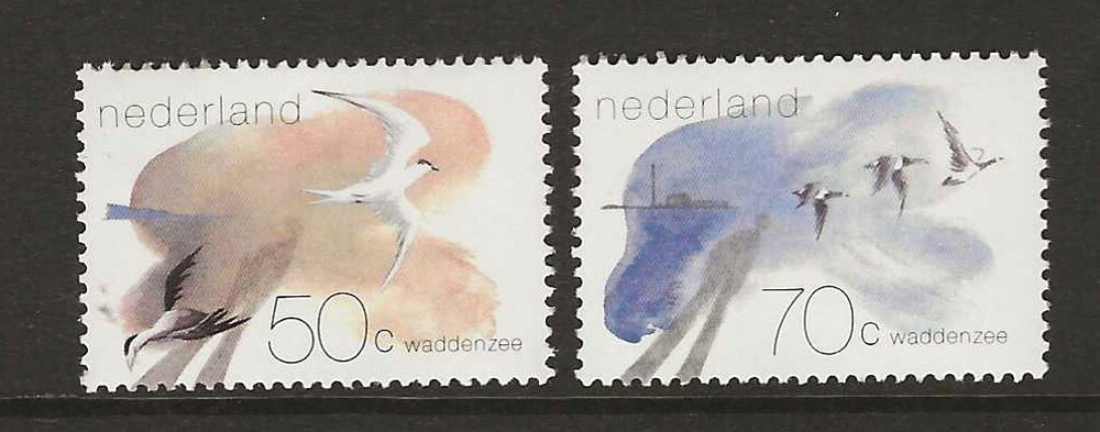 Netherlands 1982  BIRDS MNH   (a577)