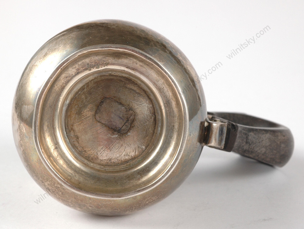 "Viennese silver milk can" 1866