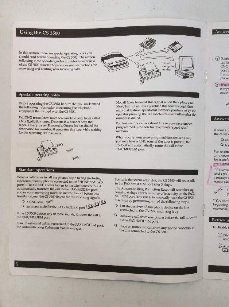 ComSwitch 3500 Operator’s Guide Command Communications PreownedBook.com
