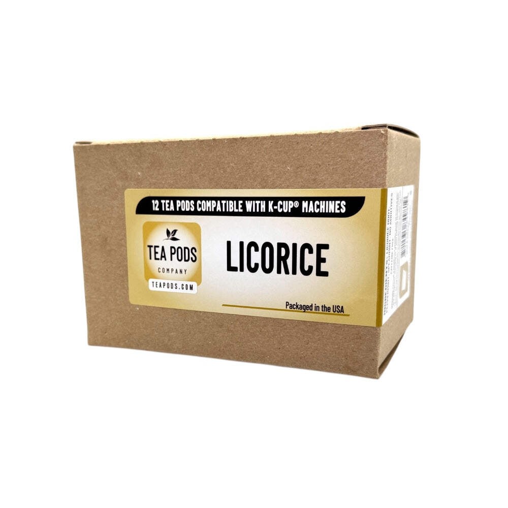 Licorice tea pods K-Cup compatible