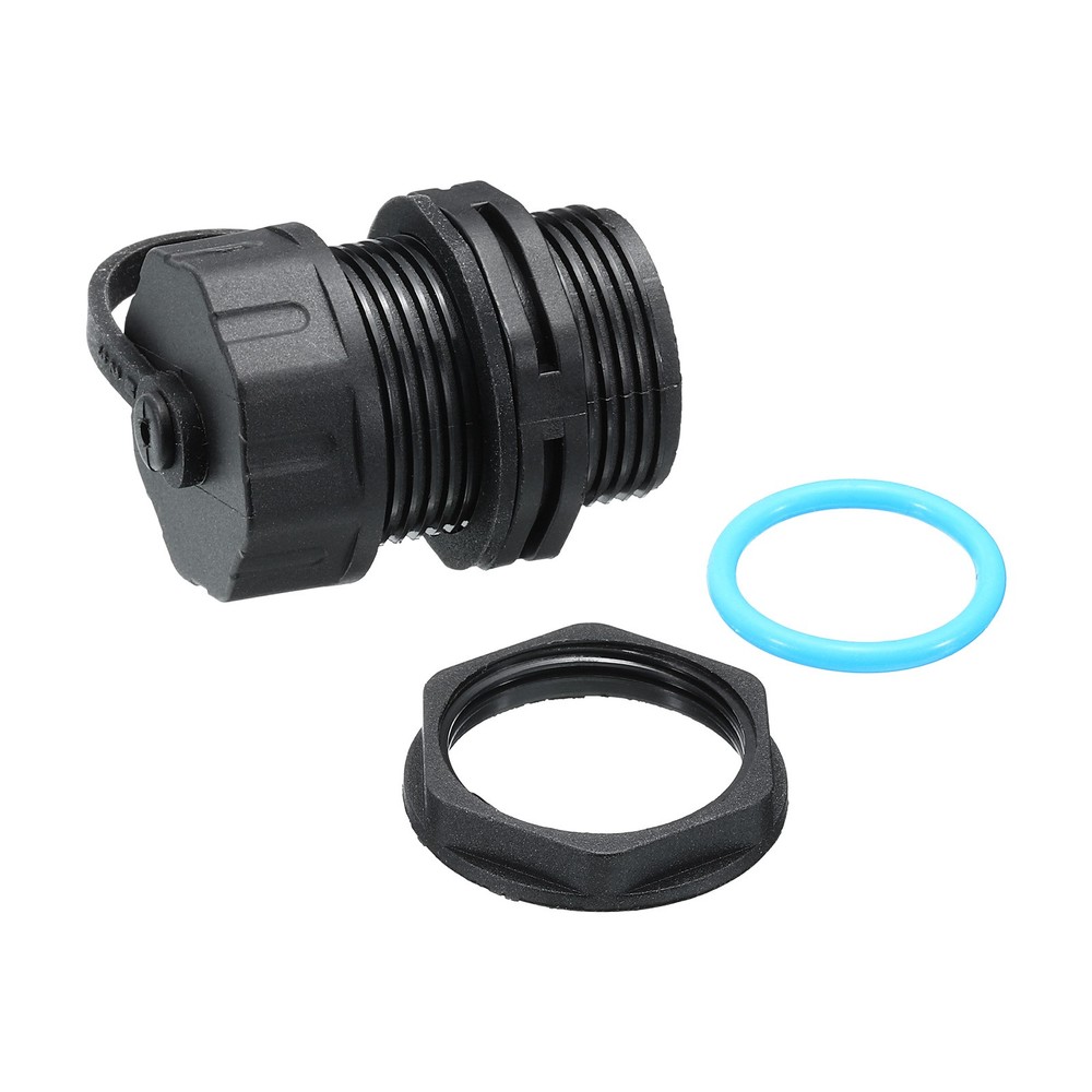 5Pack RJ45 Panel Mount Coupler Bulkhead Ethernet LAN Pass Through Connector