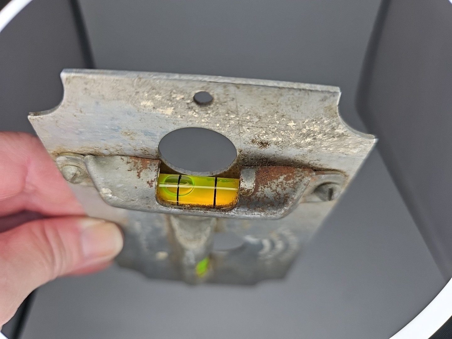 Eden Specialty Co. vintage line level tool 1924 patent aluminum brass