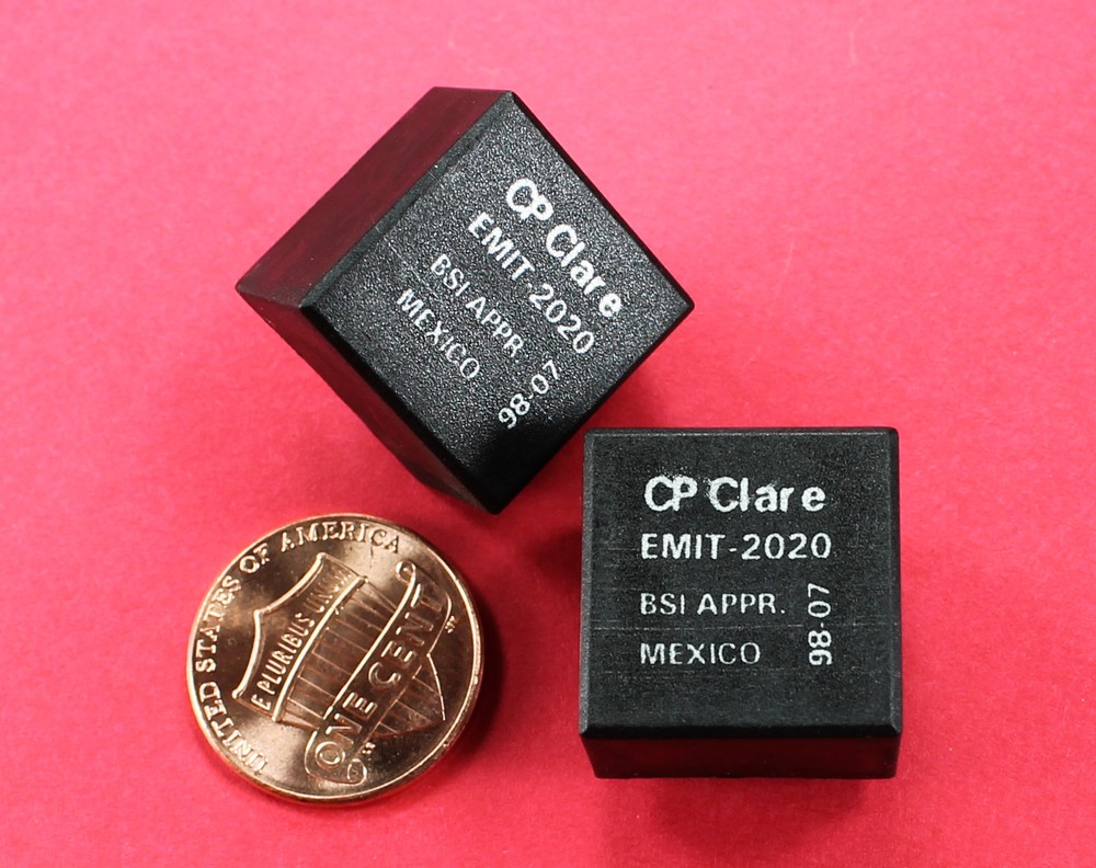 (2) 600:600 Ω TRANSFORMERS - Telephone- Coupling / Isolation - # EMIT-2020