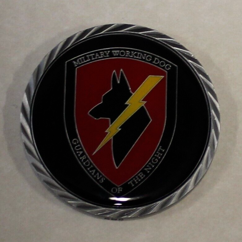 Military Working Dog K9 Handler Force X Challenge Coin