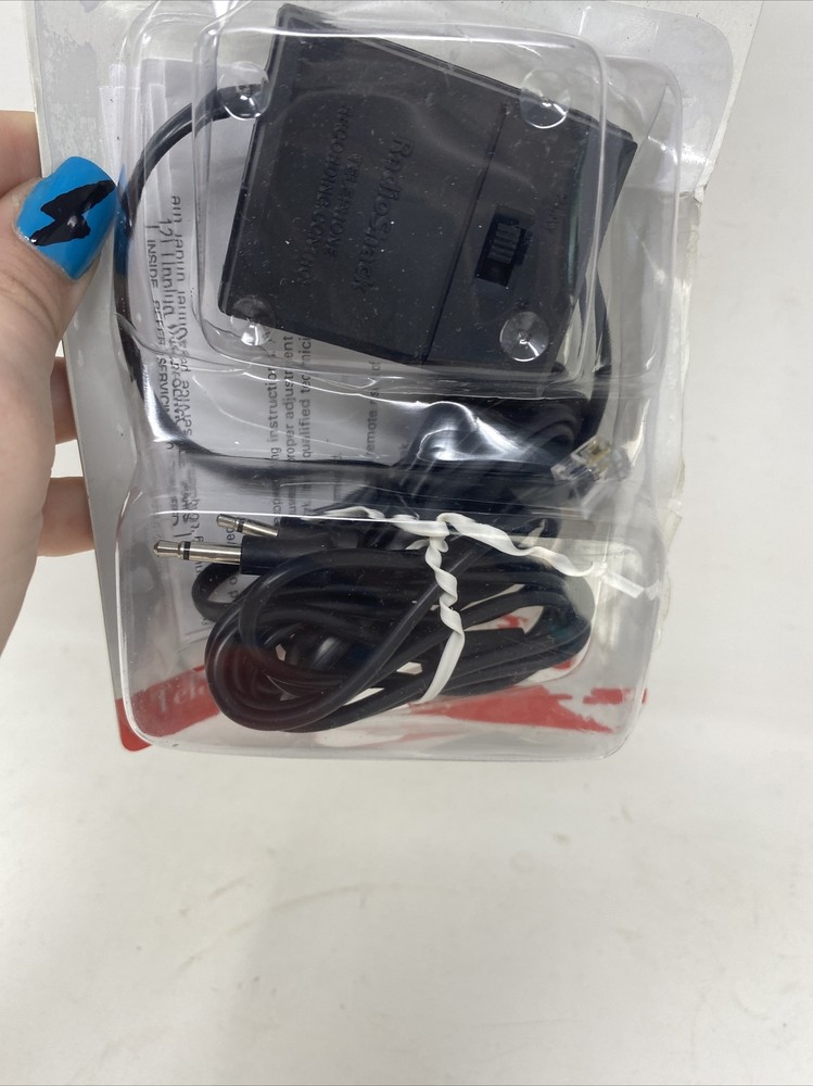 RadioShack Telephone Recording Control In open package