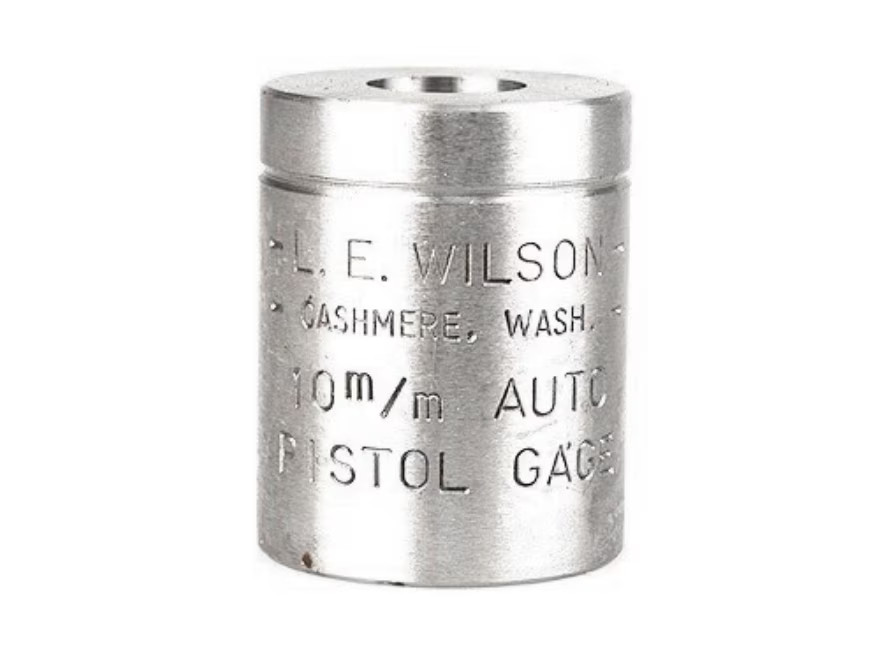 L.E. Wilson Max Cartridge Gauge 10mm Auto