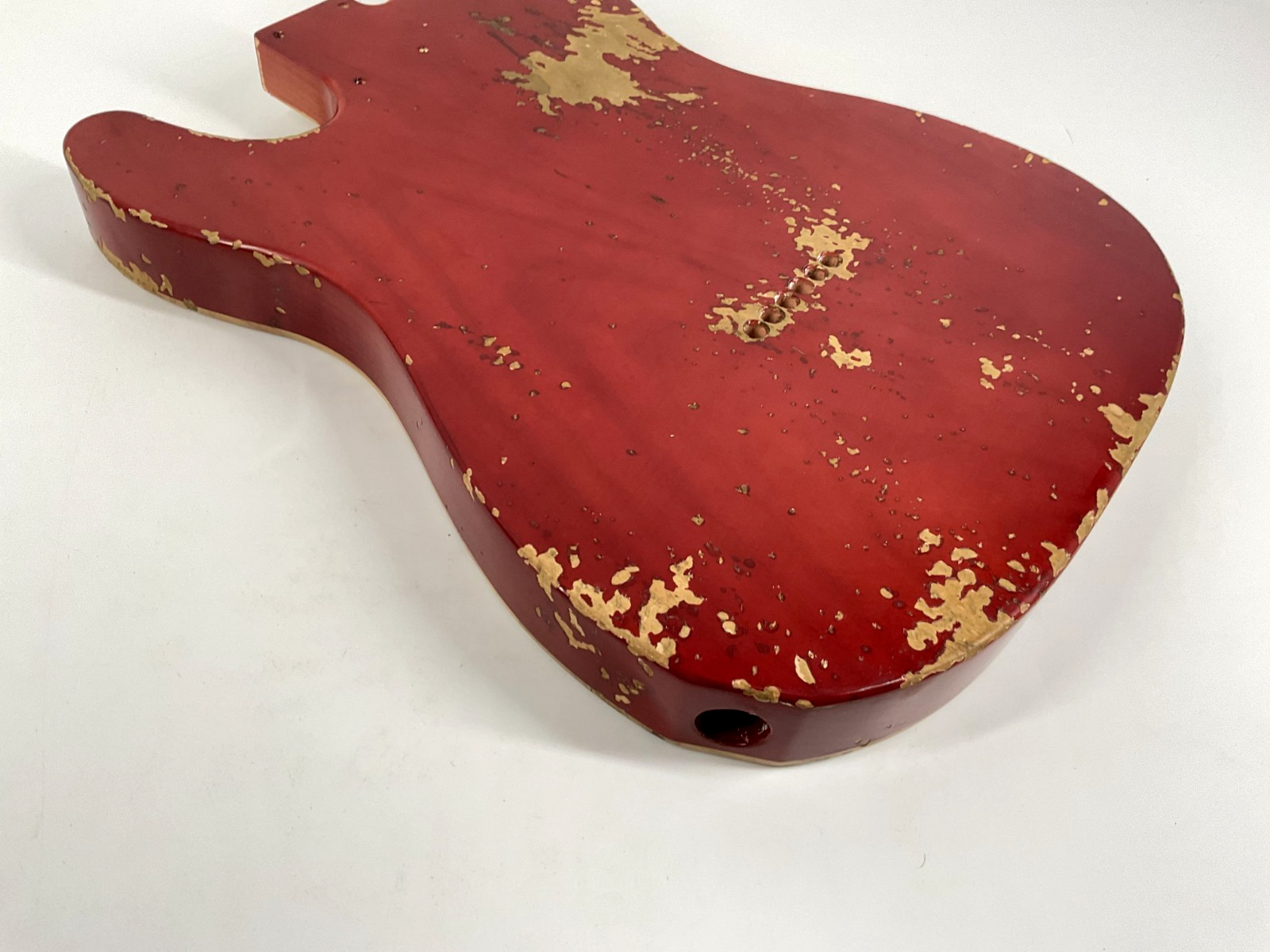 MJT Official Custom Vintage Aged Nitro Guitar Body by Mark Jenny VTL Ash Goldtop