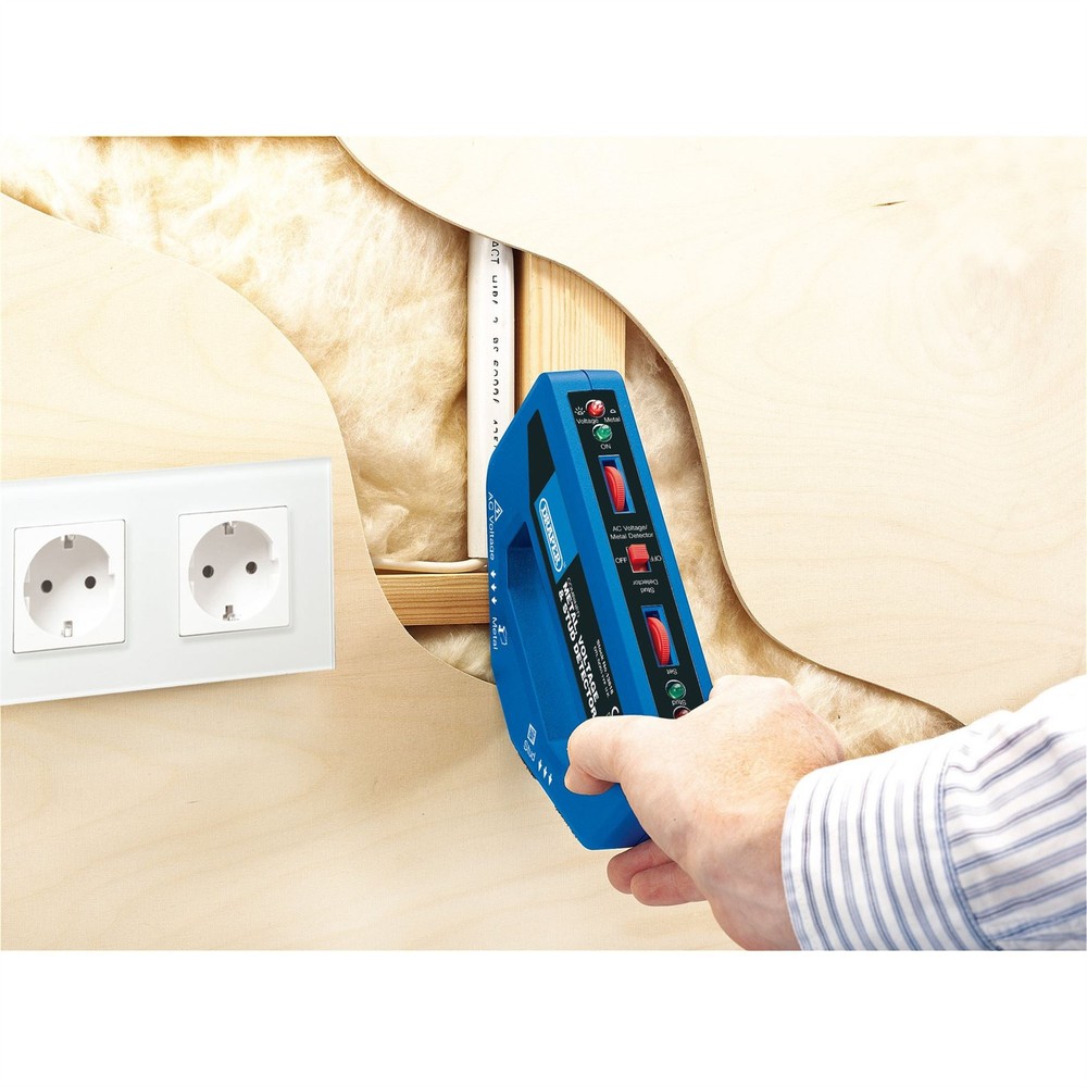 Draper 13818 Combined Metal Voltage and Stud Detector