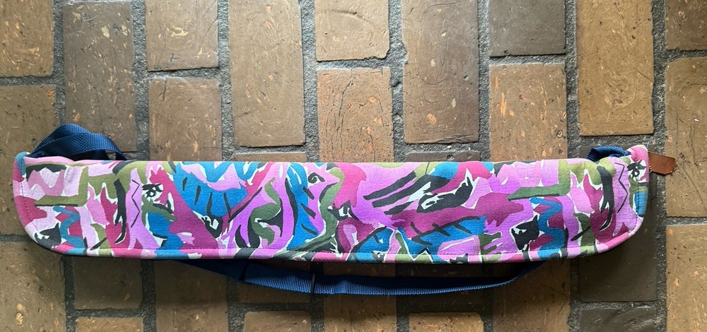 Lady Hawk 4 X 4 Soft Pool Cue Case, Nylon, USA, Shoulder Strap, EUC