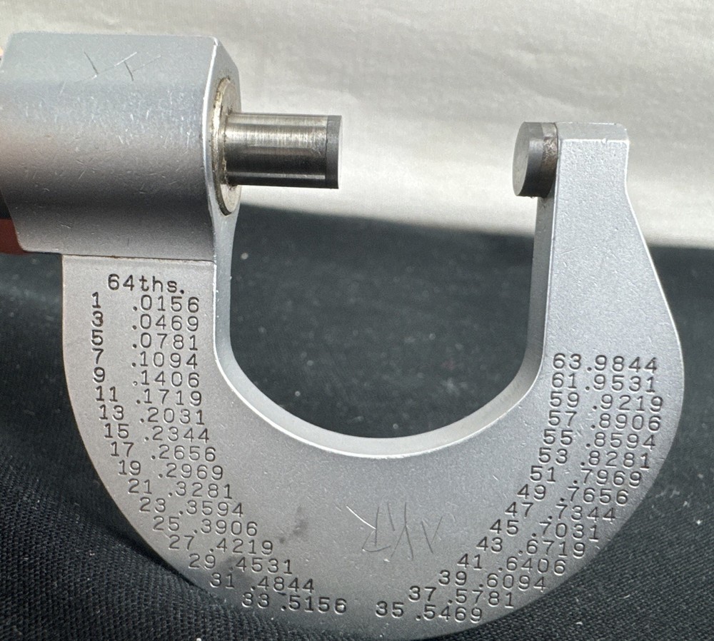 Brown & Sharpe Micrometer 0"-1"