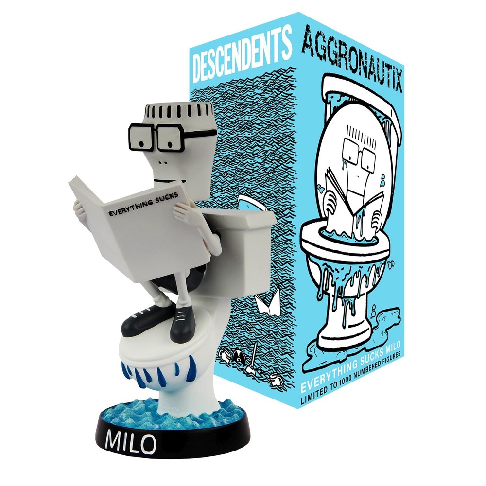 MILO Descendents TWO (2) Throbblehead Set Aggronautix NIB OOP