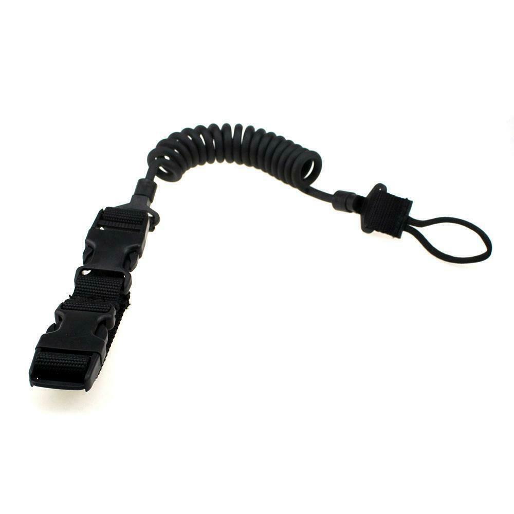Adjustable Tactical Pistol Lanyard Quick Release Secure Single Point Gun Slings