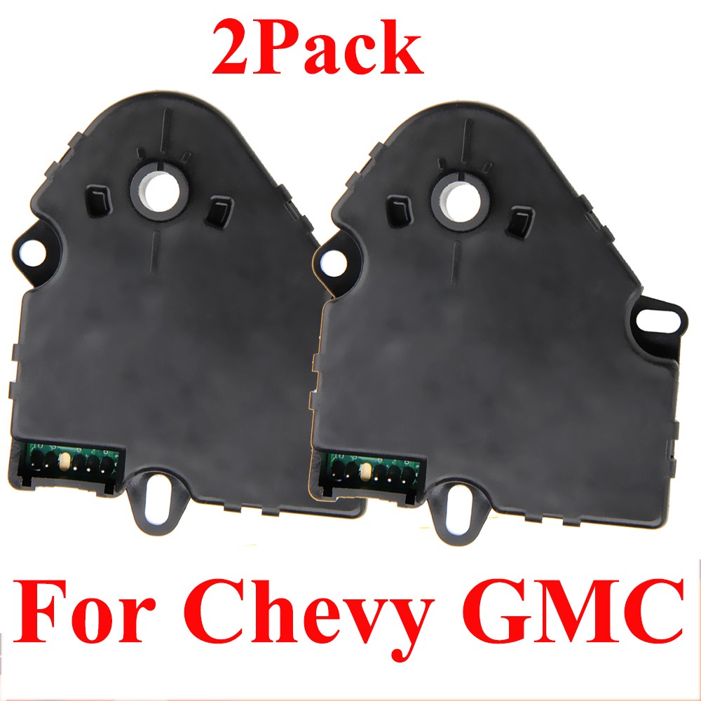2PCS For GM Chevy HVAC AC Heater Blend Door Actuator 52402588 89018365 15-72971
