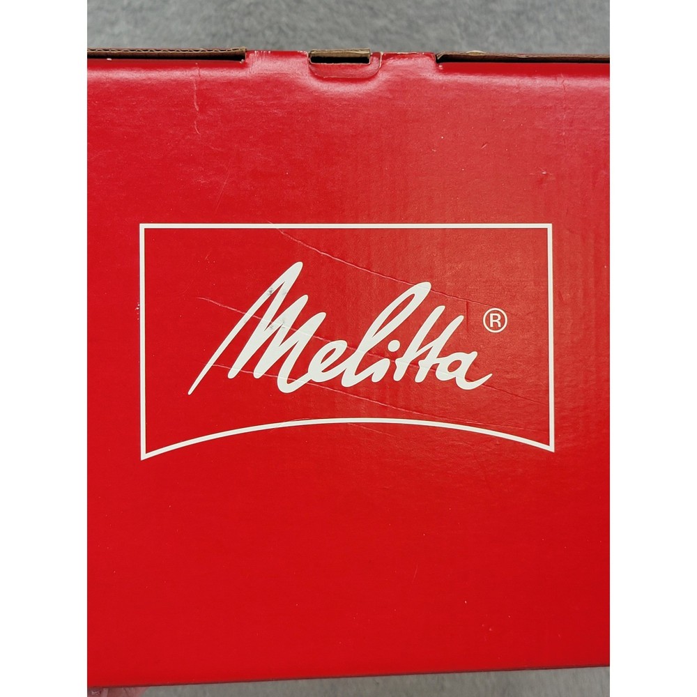 Melitta Aroma Brew 10 Cup Coffee Maker Programmable Digital Clock Timer White
