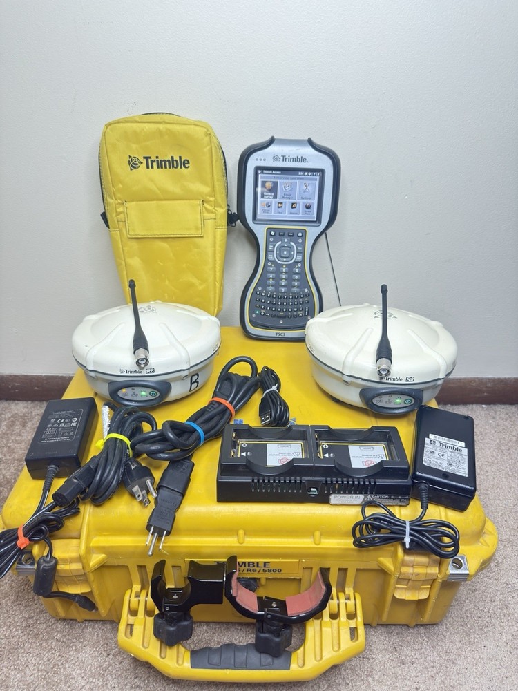 Trimble R8 Model 2GPS Base Rover RTK System 450-470MHz / Trimble TSC3 Controller