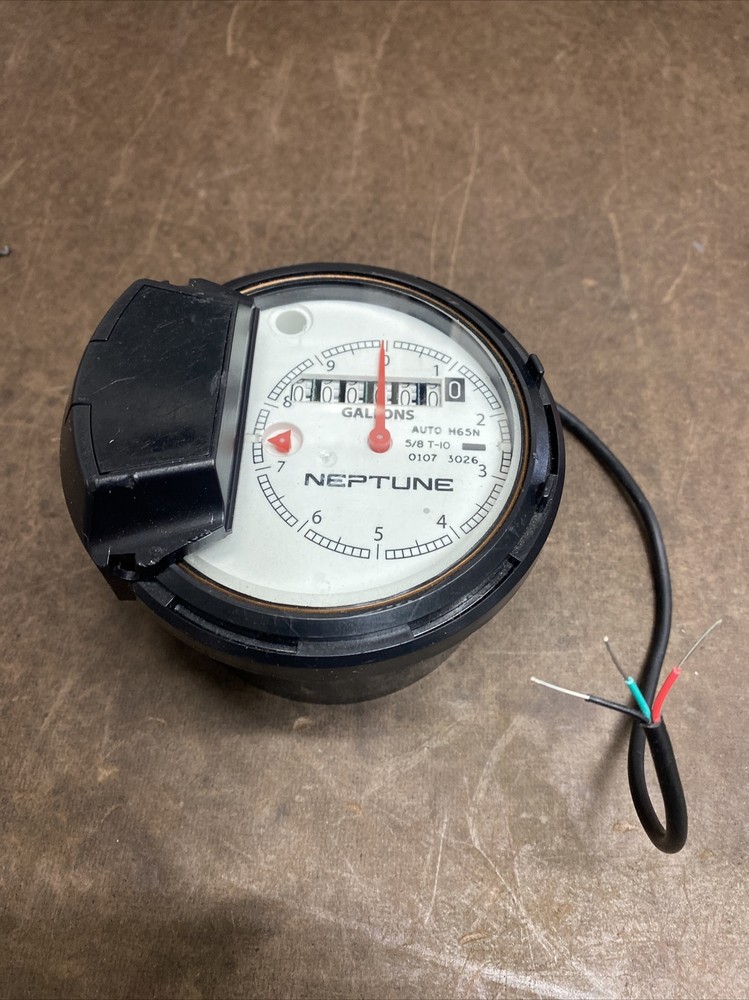 Neptune 5/8 Auto Detect 6 Wheel Gallons Register Only.
