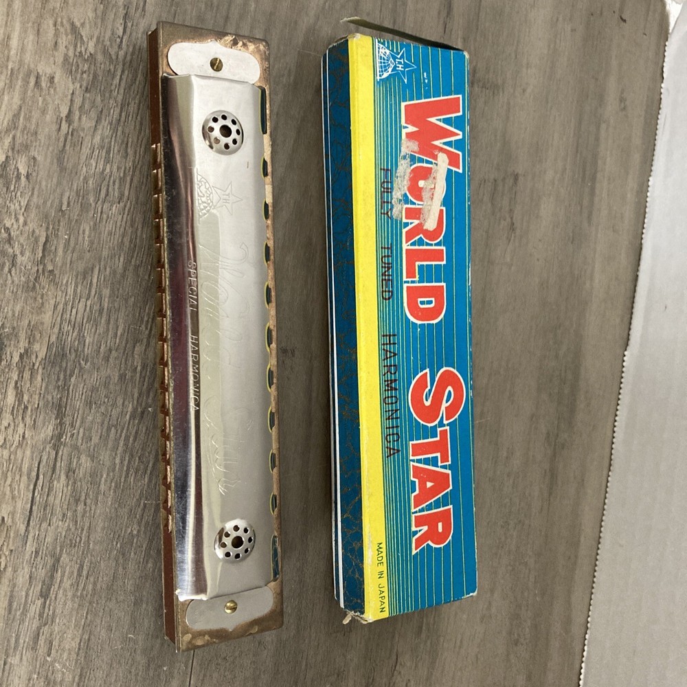 Vintage World Star Fully Tuned Harmonica