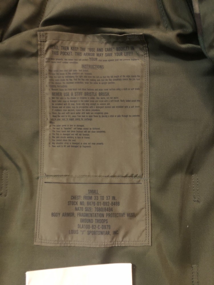 body armor vest
