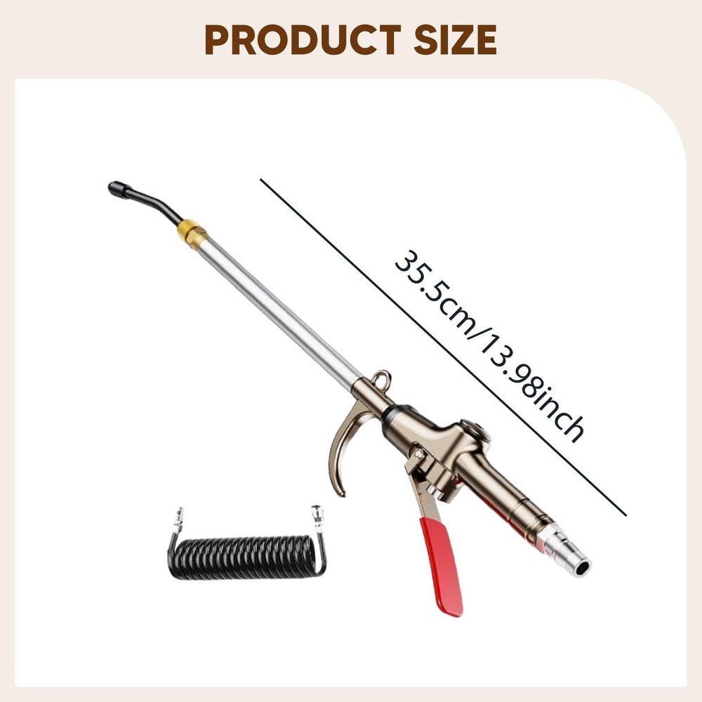 Air Blower Compressor Accessory Multifunction Ergonomic Grip Powerful Dust