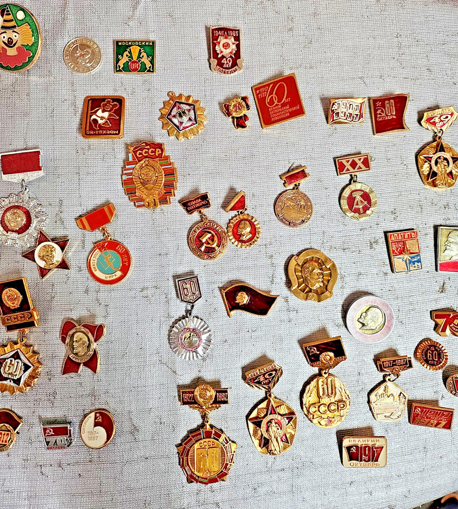 Pins From Stalin Era