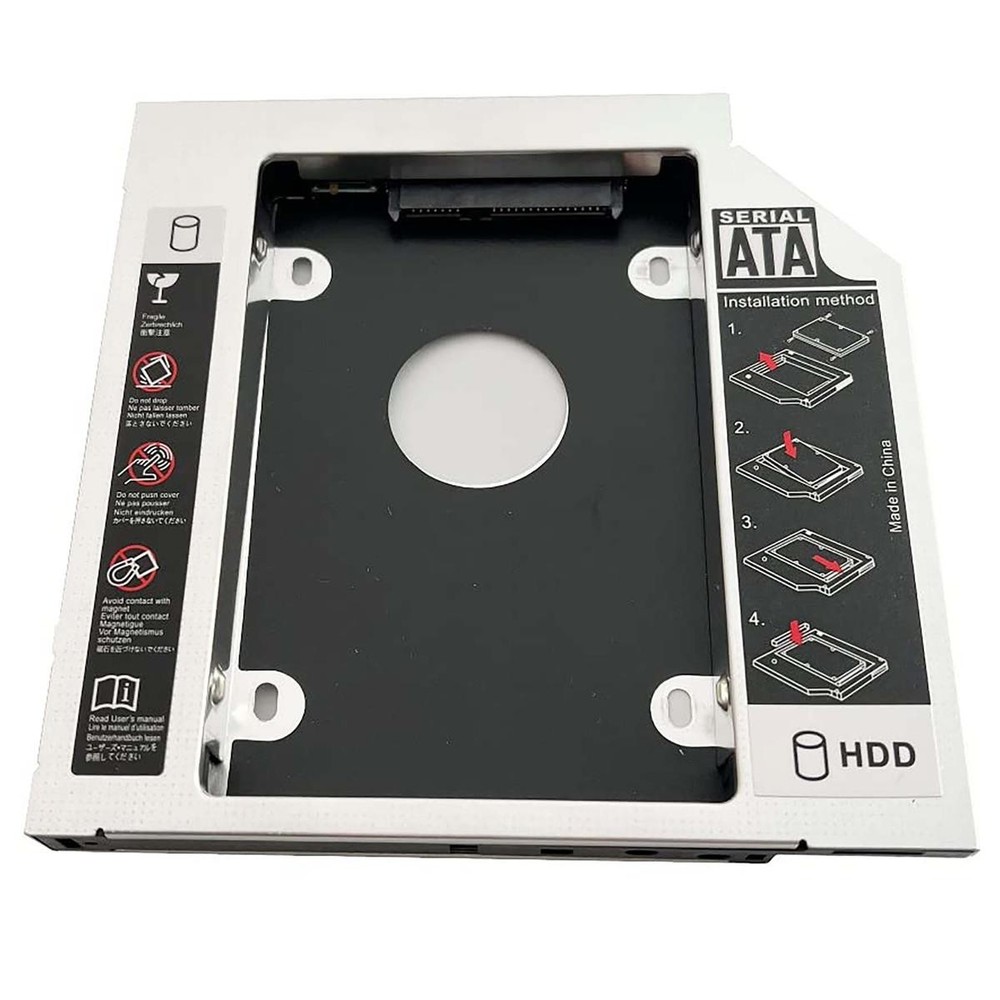 Caddy Hdd Ssd Dvd Cd Sata 3.0 Reader For Dell E5420 E5430 E5520 E5530 12.7Mm