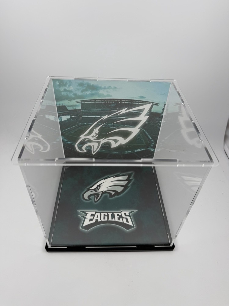 Philadelphia Eagles Custom Mini Helmet Display or Card Display