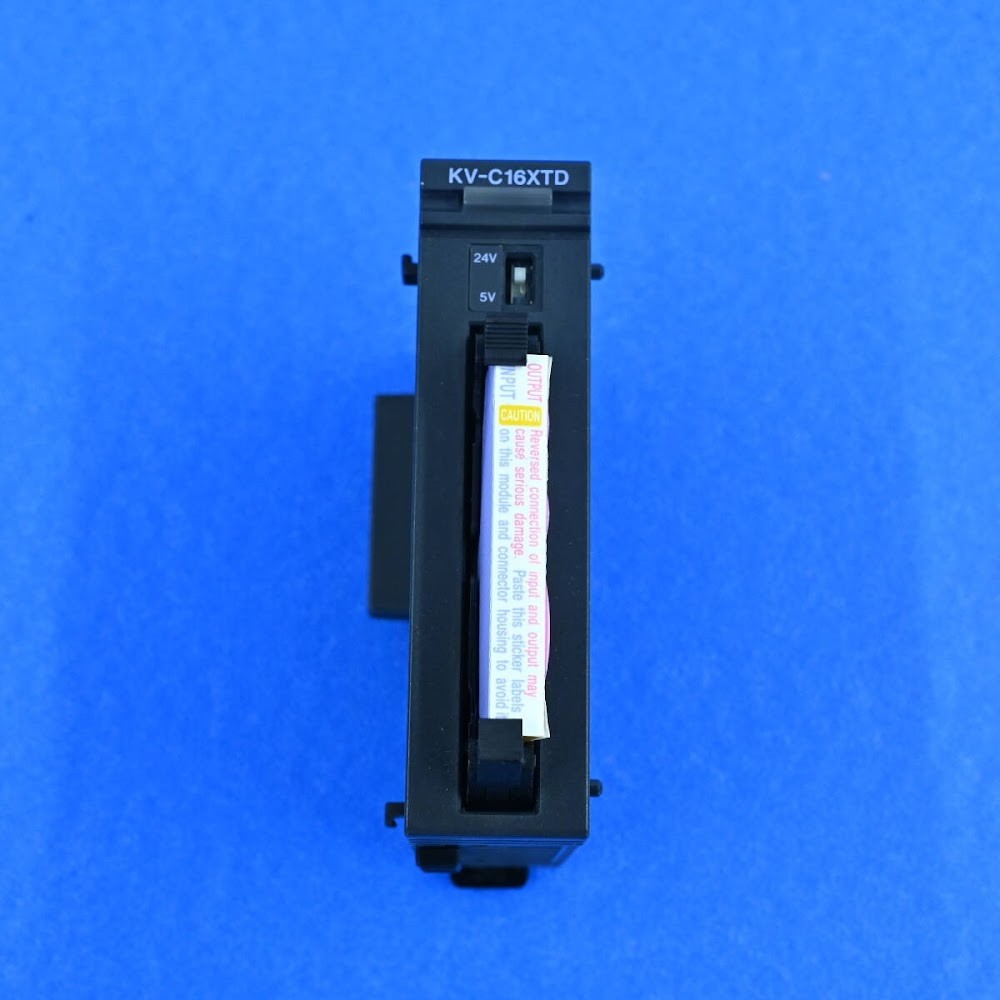 KEYENCE KV-C16XTD Expansion I/O Module PLC Controller Guaranteed Operation USED