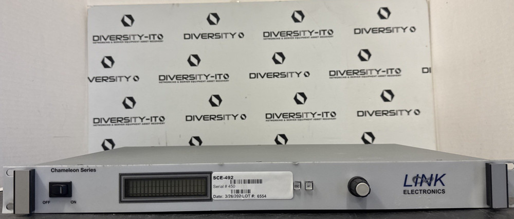 Link Electronics SCE-492/2PS 3GB/HD/SD-SDI Closed Caption Encoder