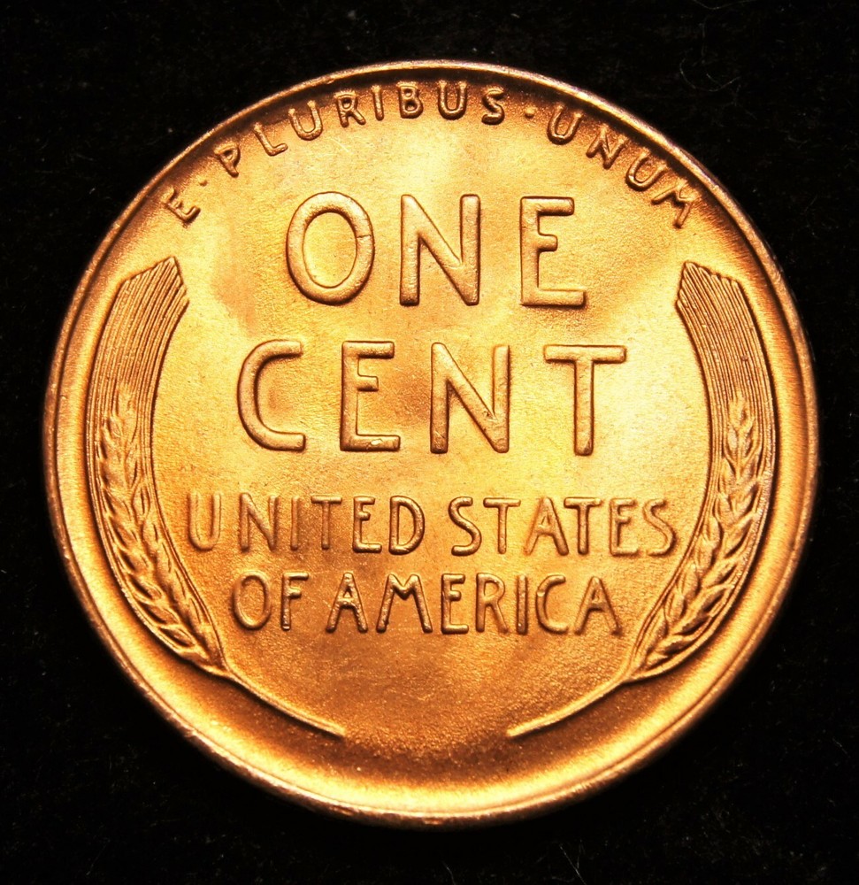 1937 Lincoln Wheat Cent Super Gem+++++++Red