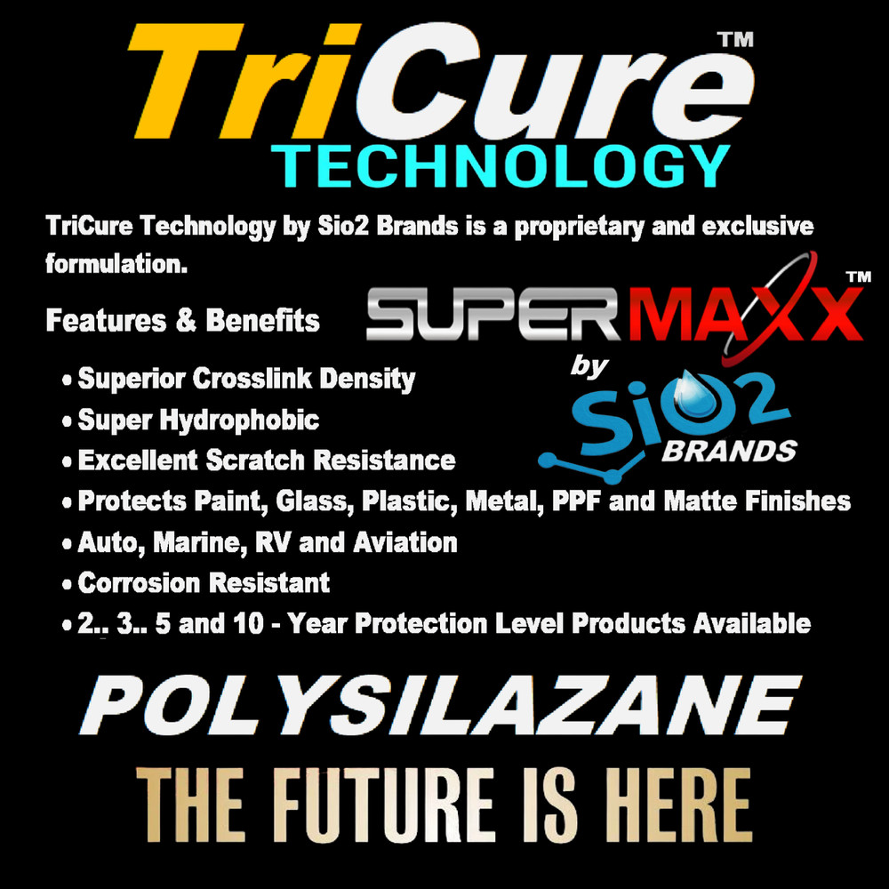 CERAMIC CAR COATING 'ADVANCED PAINT PROTECTION' POLYSILAZANE "TRICURE TECHNOLOGY