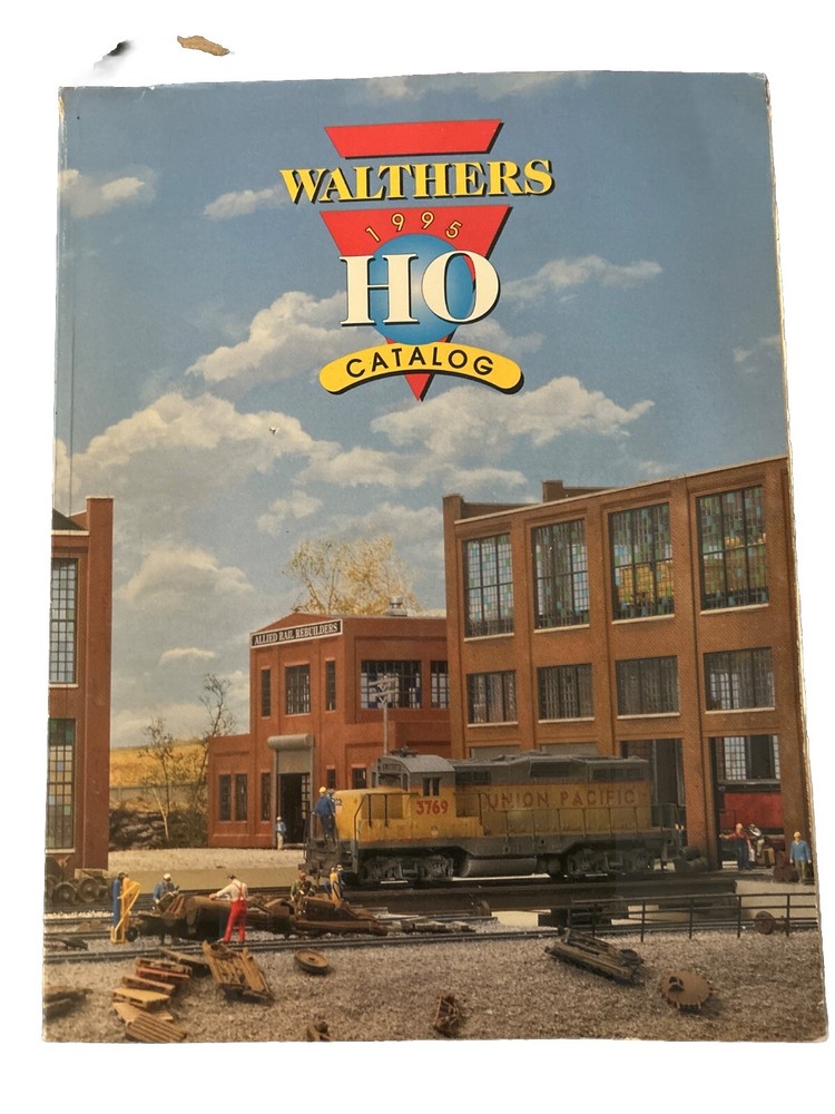 1995 Model Railroad Walthers HO Reference Book Catalog Train