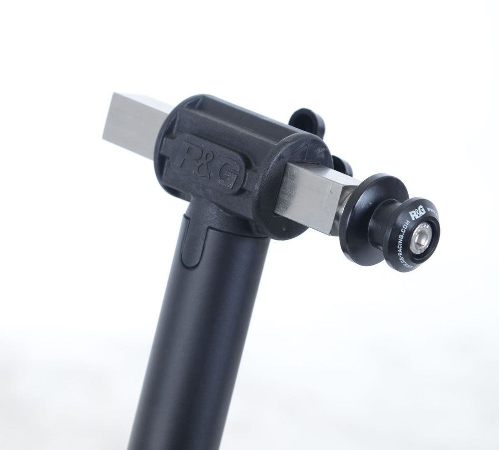 R&G Paddock Stand Hook Adapters Silver Universal