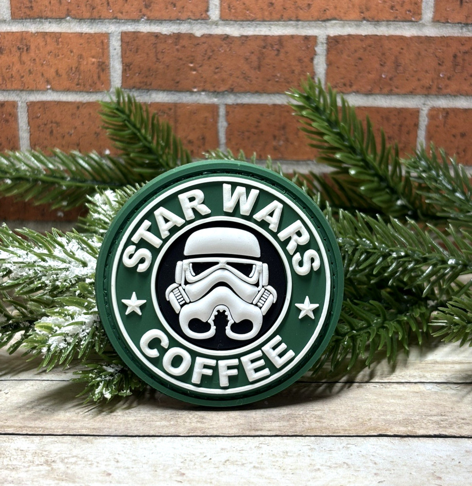 PVC Tactical Patch- Guns and Coffee Patch - Morale Stormtrooper Patch