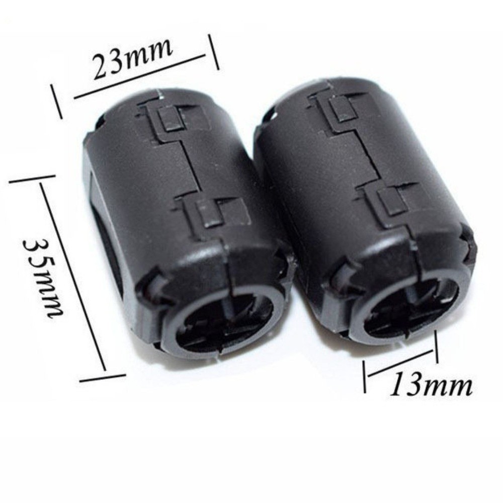 Compact Size Cable Clamps Compatible With Various Cables Effective Noise Control