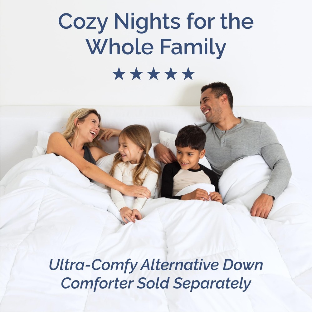 Queen Size 4 Piece Sheet Set - Comfy Breathable Cooling Bed Sheets Set - Hot...