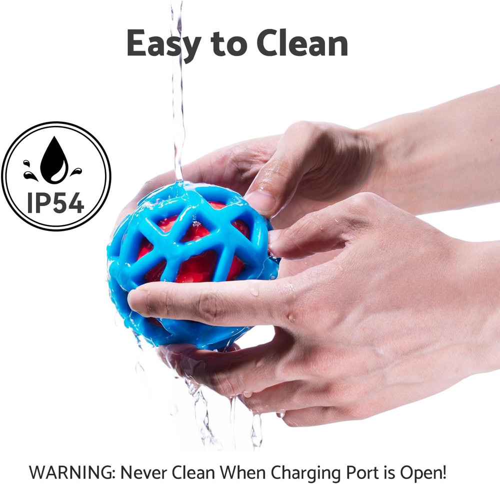 Interactive Dog Toys Durable Automatic Bouncing & Vibrating Interactive Dog Ball