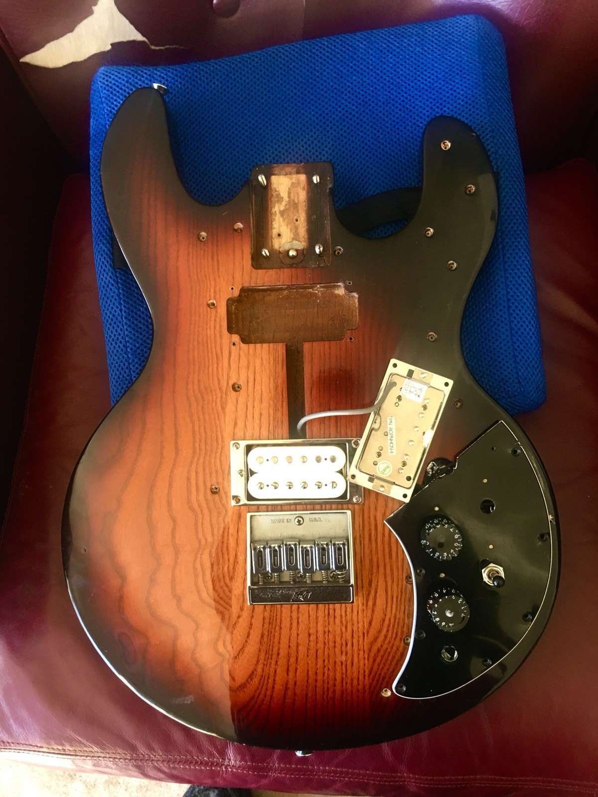 Peavey 1979 T-60 Loaded Body - Rare High gloss sunburst - Super Cool And Clean