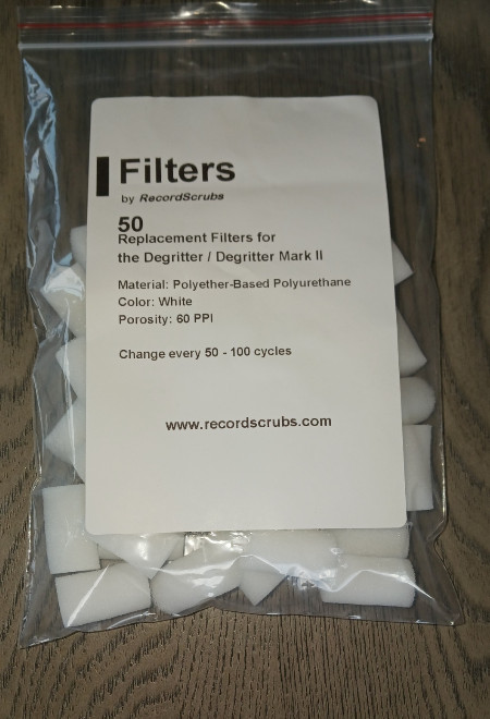 Degritter Filters - Replacement Filter Pack (100 Pcs)