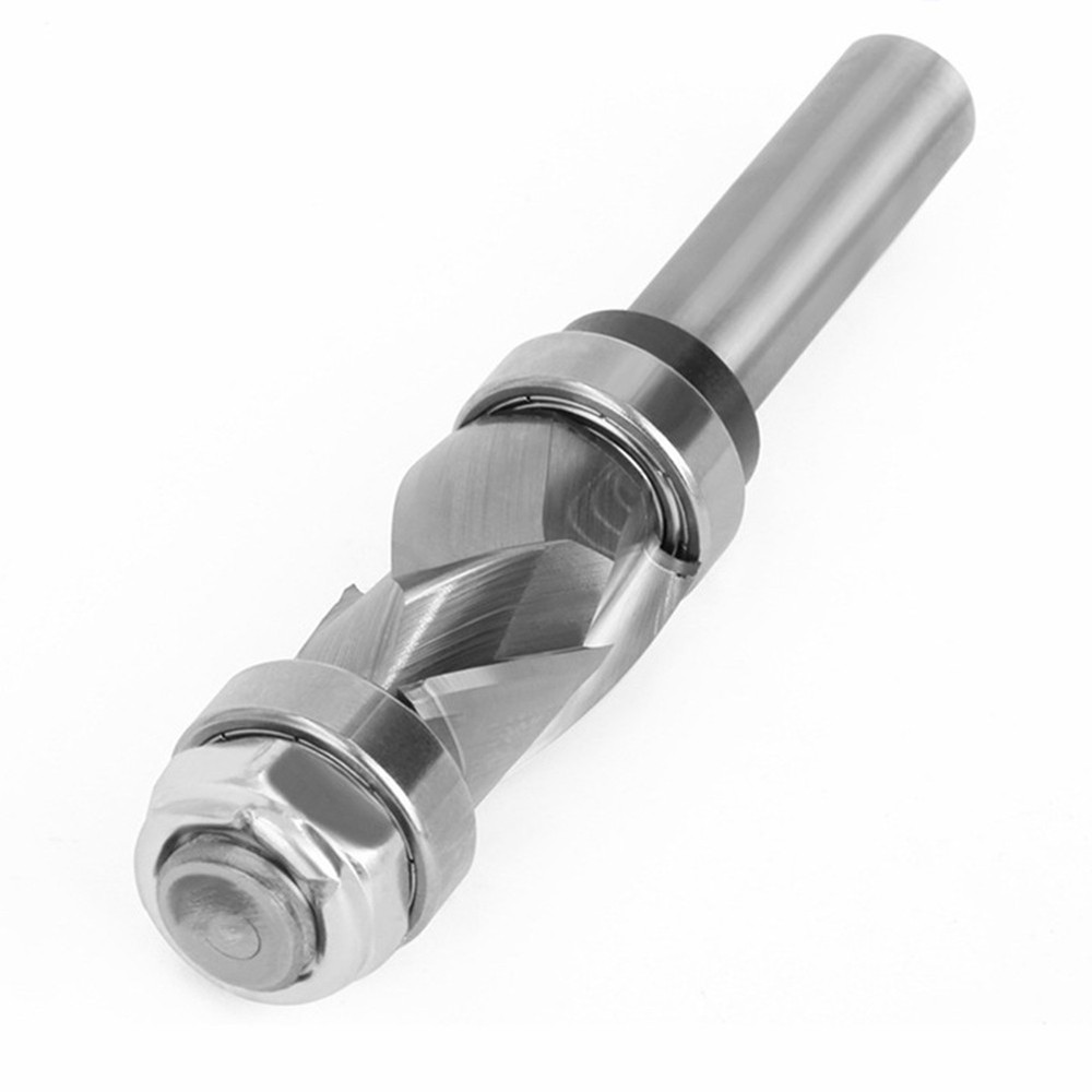 Router Bit Compression Spiral Flush Trim 12 Shank Carbide for Precision Work