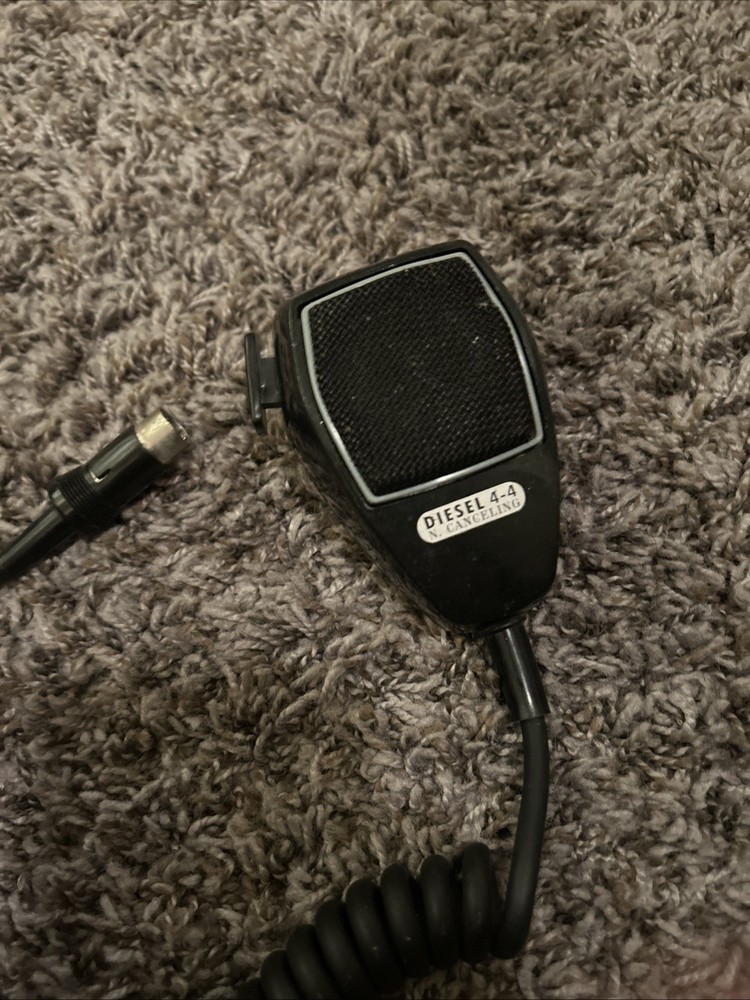 Vintage Diesel 4-4 N Cancelling CB Microphone ~ Untested
