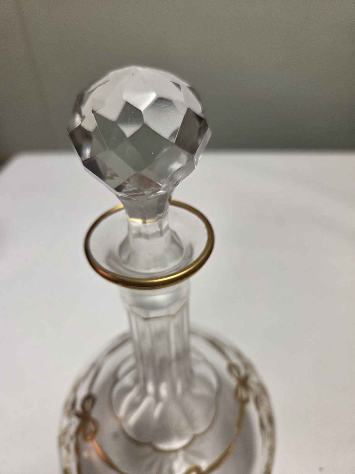 MOSER BOHEMIAN CRYSTAL DECANTER