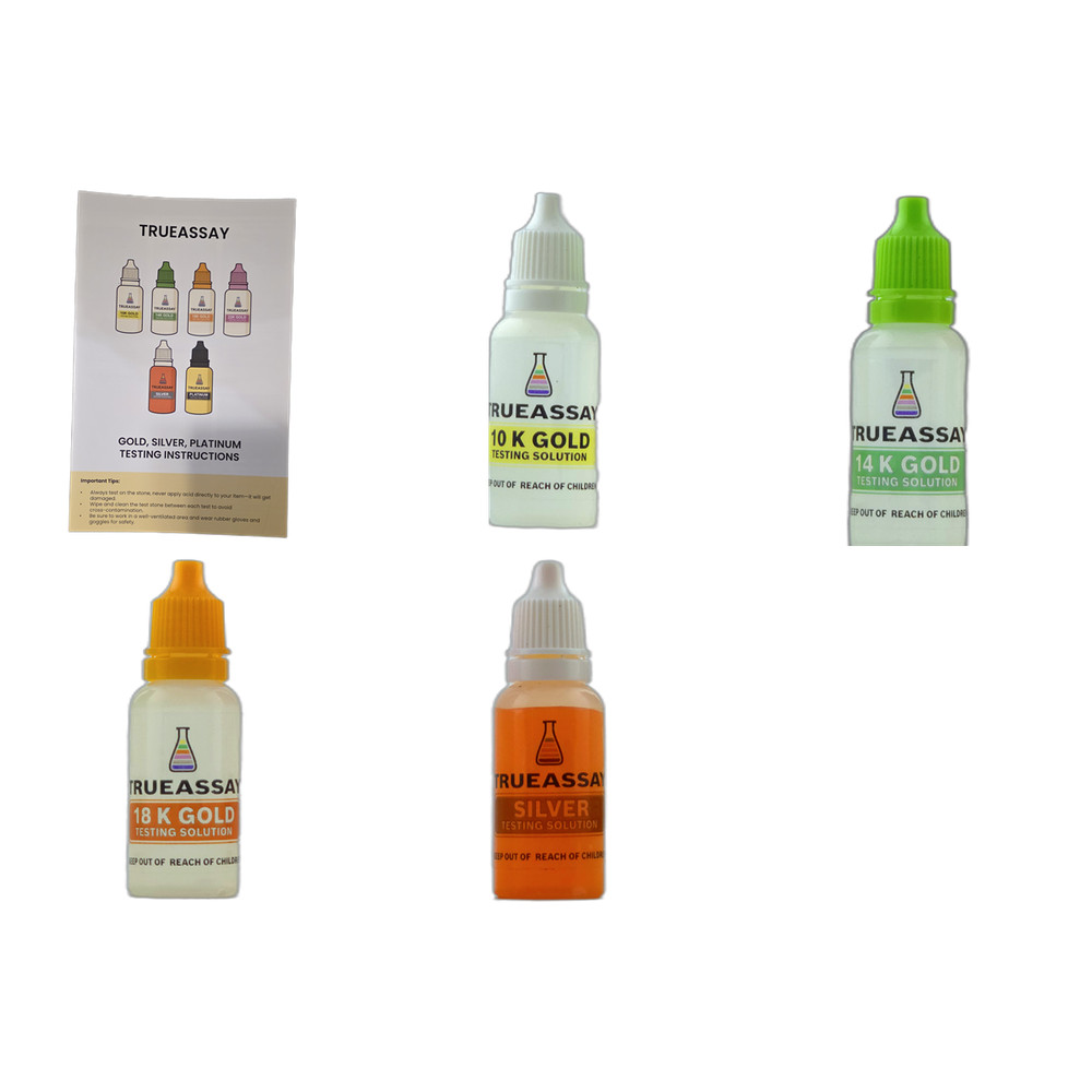 Testing Tester Kit for Gold, Silver, Platinum Bars & Coins