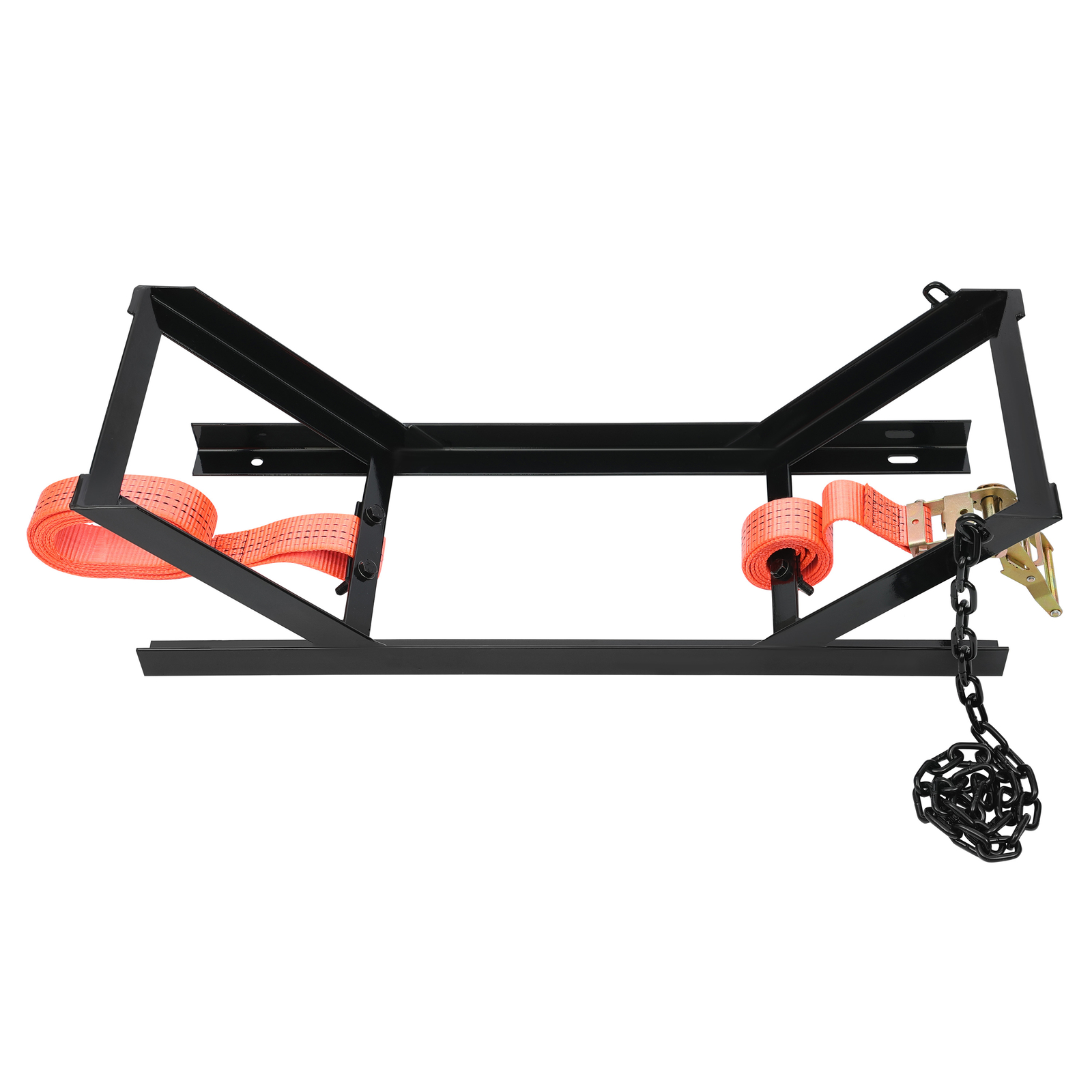 Powder Coated Semi Truck Tire Rack Spare Tire Carrier Mount Holder W/Hardware