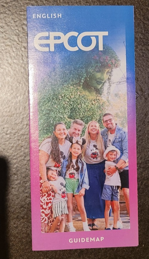 Disney Epcot Flower & Garden Festival 2026 Passport, families guide park Map NEW