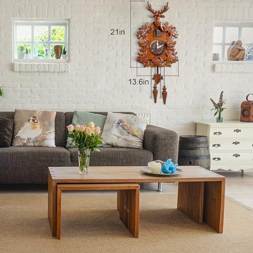 Large Handcrafted Wood Cuckoo Clock MX015-2