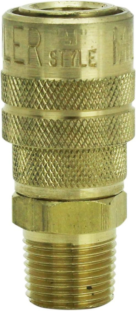 S-719 3/8" MNPT M Style Coupler